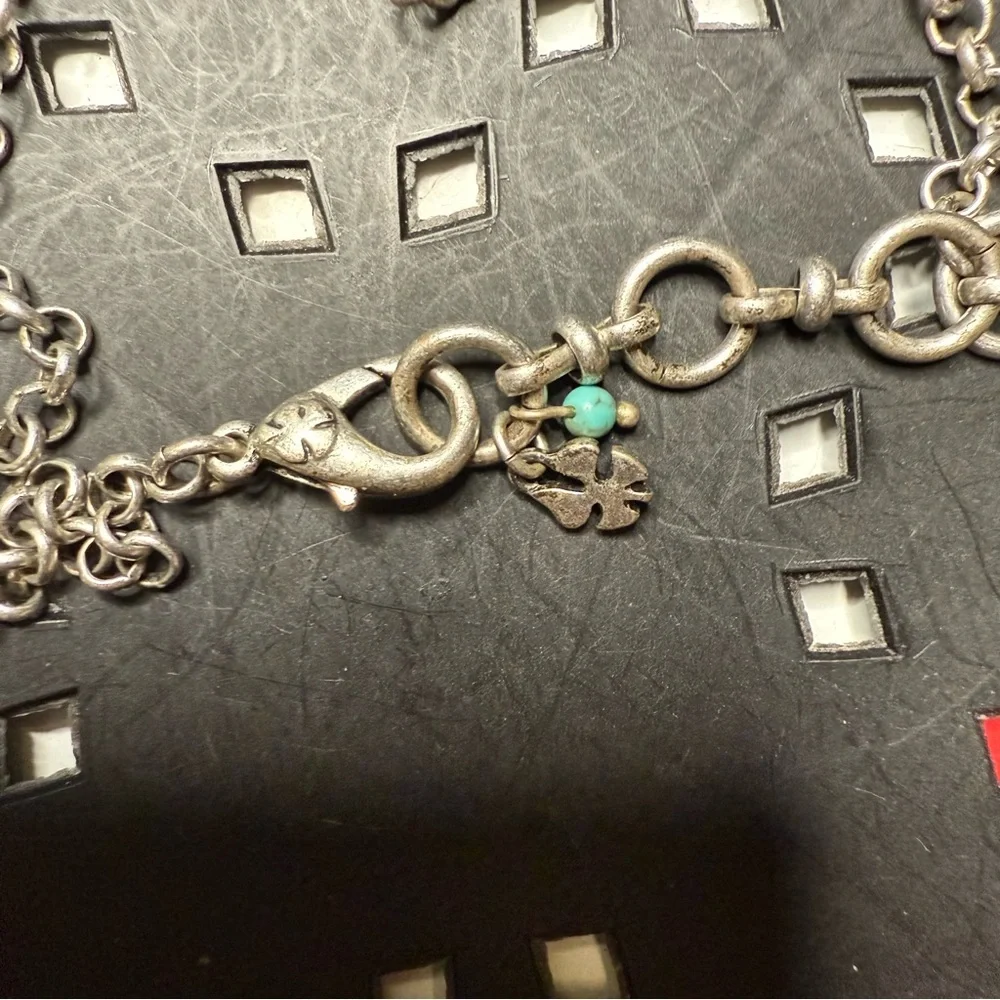 Lucky Brand Bird Charm Necklace + 14K Gold Over Silver CZ Bird Earrings Set - Picture 7 of 10